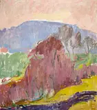 Werner Neuhaus, Landschaft bei der Oschwand