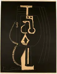 Composition by Pablo Picasso, sold Jun 2019