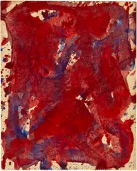 Red by Sam Francis, sold Jun 2019