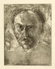 E.N. (Selbstportrait) by Emil Nolde, sold Jun 2019