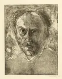 E.N. (Selbstportrait) by Emil Nolde, sold Jun 2019