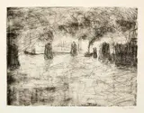 Hamburg, milde Stimmung by Emil Nolde, sold Jun 2019