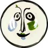 Visage n°197 by Pablo Picasso, sold Jun 2019