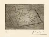 La Guitare sur la table by Pablo Picasso, sold Jun 2019