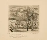 Saint-Thomas (Antilles) 1830–1903 Paris Paysage à l’Hermitage à Pontoise by Camille Pissarro, sold Jun 2019