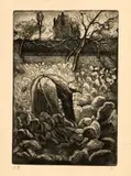 Saint-Thomas (Antilles) 1830–1903 Paris Femme dans un potager by Camille Pissarro, sold Jun 2019