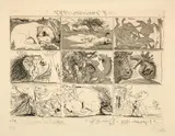 Sueño y mentira de Franco – Planches I et II by Pablo Picasso, sold Jun 2019