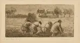 Saint-Thomas (Antilles) 1830–1903 Paris Paysans dans les champs by Camille Pissarro, sold Jun 2019
