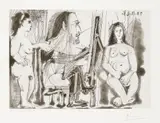 Dans l’atelier. II by Pablo Picasso, sold Jun 2019