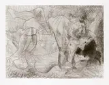 Étreinte. I by Pablo Picasso, sold Jun 2019