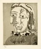 Portrait de femme au col en ruché: Marie-Thérèse by Pablo Picasso, sold Jun 2019