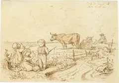 Ludwig Richter, Laternchen. – Frühling. – Mutter und Kind vor dem Spiegel