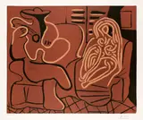 L’Aubade, avec femme dans un fauteuil by Pablo Picasso, sold Jun 2019