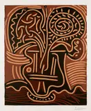 Bouquet dans un vase by Pablo Picasso, sold Jun 2019