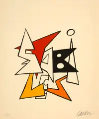 Petit Stabile by Alexander Calder, sold Jun 2019