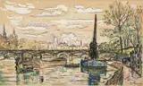 Paul Signac, Le Pont des Arts à Paris