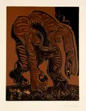Femme nue cueillant des fleurs by Pablo Picasso, sold Jun 2019