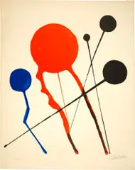 Comètes by Alexander Calder, sold Jun 2019
