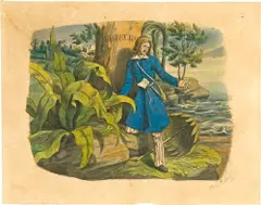 Moritz von Schwind, Illustrationen zu Robinson Crusoe