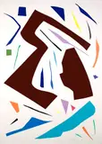 Messerschnitte by Imi Knoebel, sold Jun 2019