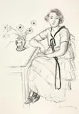 Henri Matisse, La Robe jaune au ruban noir