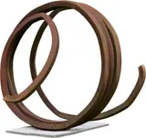 Bernar Venet, Indeterminate line, 1995, Gerollter Stahl (Acier roulé)