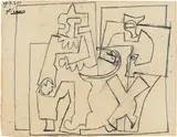 Pablo Picasso, Pierrot et Arlequin