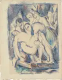 Paul Cézanne, La Mise au tombeau