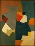 Serge Poliakoff, Composition abstraite, 1965, Öl auf Leinwand
