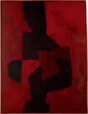 Serge Poliakoff, Composition abstraite, 1958, Öl auf Leinwand