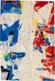Sam Francis, Entre deux Mondes – Red, White and Blue, 1959, Deckfarben und Aquarell auf festem Velin