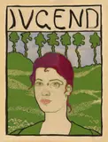 Cuno Amiet, Umschlagentwurf für die «Jugend»