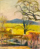 Cuno Amiet, Vorfrühling mit Baum