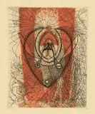 Max Ernst, Benjamin Péret. Max Ernst. La Brébis galante, 1949, Paris, Editions Première, 1949 Mit 3 farbigen Radierungen von Max Ernst. Orig.-Brosch. mit von Max Ernst gestaltetem Umschlag