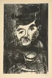 L’Homme au samovar by Marc Chagall, Lithographie, sold Jun 2018