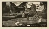 Paul Gauguin, Paris 1848–1903 Hiva-Hoa (Marquesas) Maruru, Holzschnitt