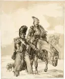 Théodore Géricault, Retour de Russie