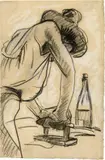 Julio González, Repasseuse à la bouteille