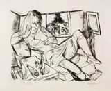 Max Beckmann, Frau in der Nacht