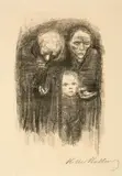Wehrt dem Hunger! Kauft Ernährungsgeld by Käthe Kollwitz, Lithographie, sold Jun 2018