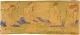 Ferdinand Hodler, Studie für die Gruppe der Ölbilder «Der Tag»