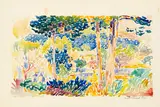 Henri-Edmond Cross, Landschaft in Südfrankreich – P  aysage