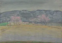 Alexandre Perrier, Les Arbres roses, 1910–1920, Öl auf Leinwand