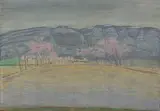 Alexandre Perrier, Les Arbres roses, 1910–1920, Öl auf Leinwand