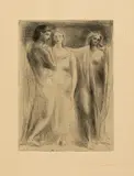 Les trois femmes by Pablo Picasso, Radierung, sold Jun 2018