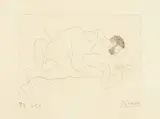 Pablo Picasso, Homme et Femme, Radierung