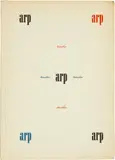 Sophie Taeuber-Arp, Sophie Taeuber-Arp/Hans Arp. rire de coquille, Amsterdam, Vordemberghe-Gildewart, 1944 Orig.-Brosch