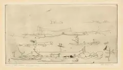 Yves Tanguy, Ohne Titel, Radierung