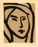 Henri Matisse, Bédouine – Souvenir de Manon, Aquatinta gedruckt auf getöntes «Chine collé»