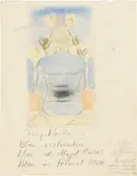 Otto Meyer-Amden, Vorbereitung (Andacht im Esssaal). Studie
